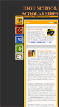 Mobile Screenshot of highscholarships.com